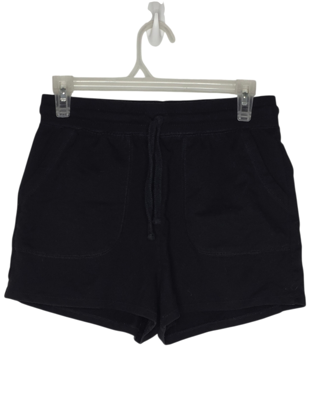 Black Stretch Pull-On Shorts